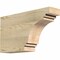 Ekena Millwork Pescadero Rough Sawn Rafter Tail, Douglas Fir, 4"W x 10"H x 18"L RFT04X10X18PEC00RDF - alternate 1